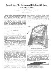 Reanalysis of the Kettleman Hills Landfill Slope Stability Failure