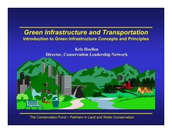 Green Infrastructure and Transportation