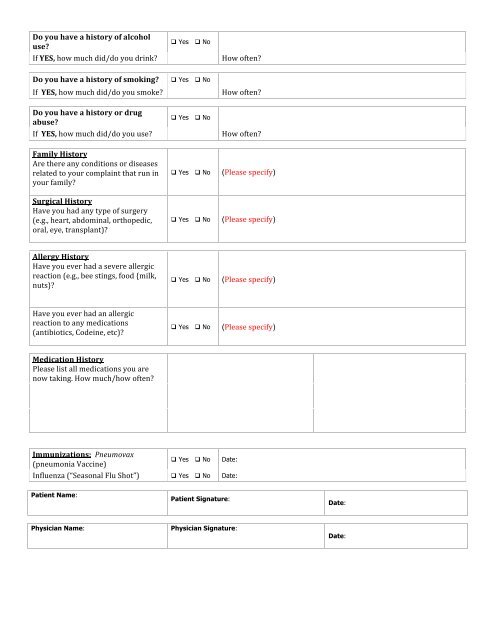 Neurology New Patient Welcome Packet - Mount Sinai Hospital