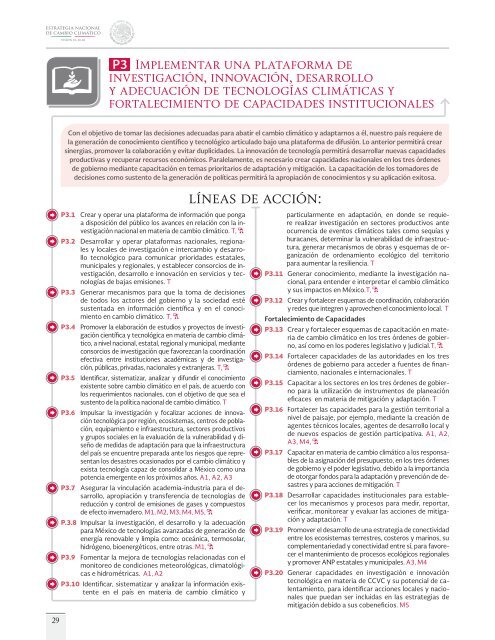 Estrategia Nacional de Cambio ClimÃ¡tico