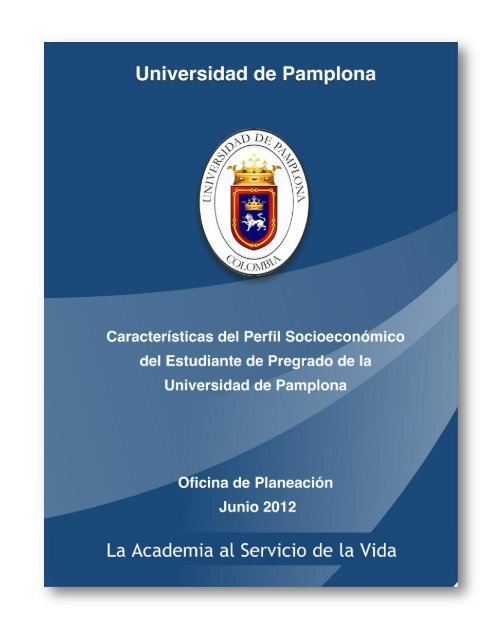 CaractertÃ­sticas del Perfil SocioeconÃ³mico del Estudiante de ...