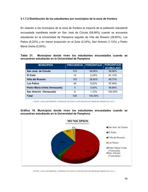 CaractertÃ­sticas del Perfil SocioeconÃ³mico del Estudiante de ...