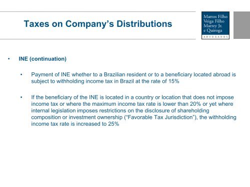 Brazil's Tax and Trade Policies under the Rousseff - Brazil-US ...