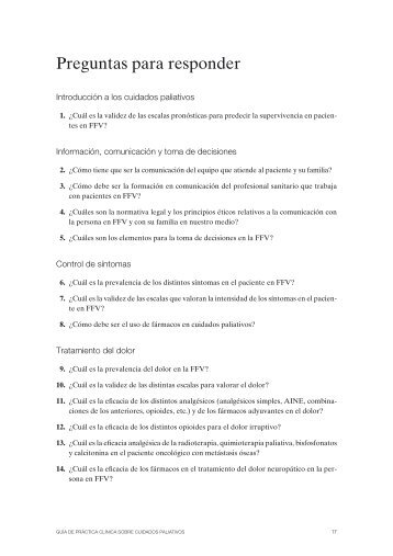 Preguntas para responder
