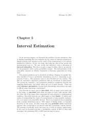 Interval Estimation