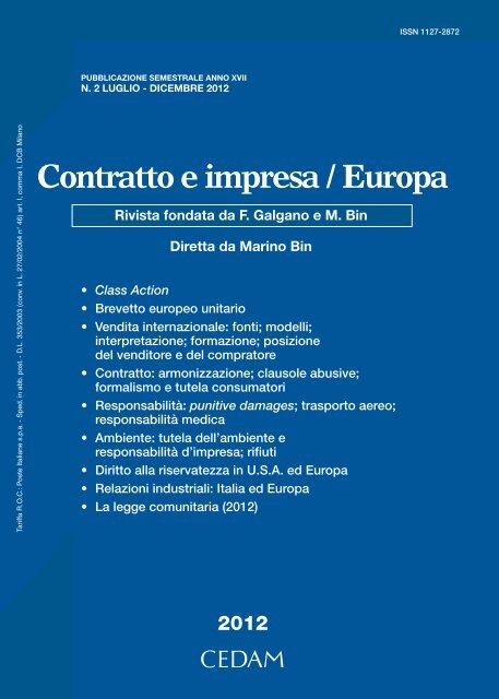 Dall'America Latina un messaggio per l'Unione europea sul diritto ...