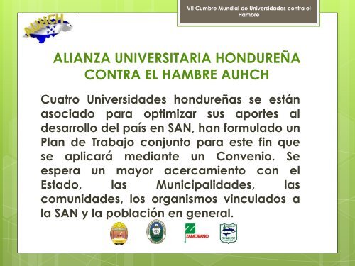 UNAH - Honduras - Universidad Nacional de Agricultura