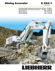 Liebherr 984 Crawler Excavator - Lorusso Heavy Equipment