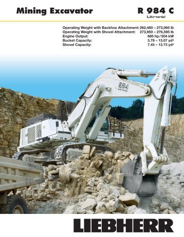 Liebherr 984 Crawler Excavator - Lorusso Heavy Equipment