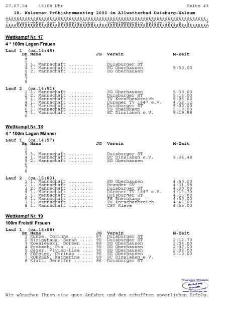 download - Duisburger Schwimm Team