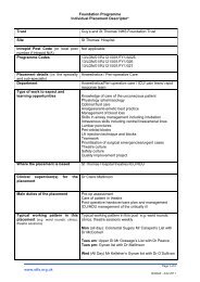 Individual_placement_descriptors_2013-14_Guy's & St Thomas'