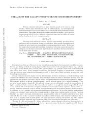 the age of the galaxy from thorium cosmochronometry