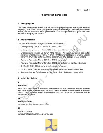 Pd T-12-2004-B - Departemen Pekerjaan Umum