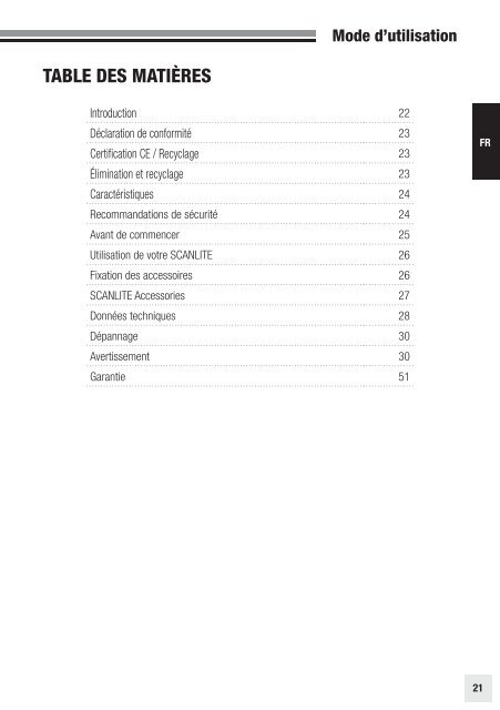 user manual gebrauchsanleitung manuel d'utilisation ... - Kelvin-pro