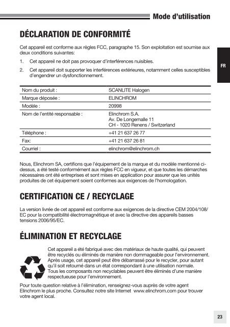 user manual gebrauchsanleitung manuel d'utilisation ... - Kelvin-pro