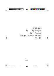 F:\DSST\Manual AplicaÃ§Ã£o NR 17. - MinistÃ©rio do Trabalho e Emprego