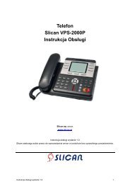 Telefon Slican VPS-2000P Instrukcja ObsÅugi