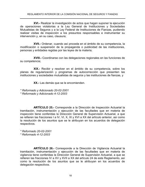 Reglamento Interior CNSF 2008