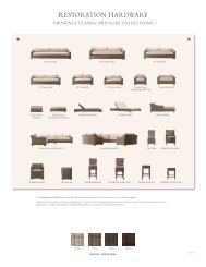 PROVENCE COLLECTION - Restoration Hardware