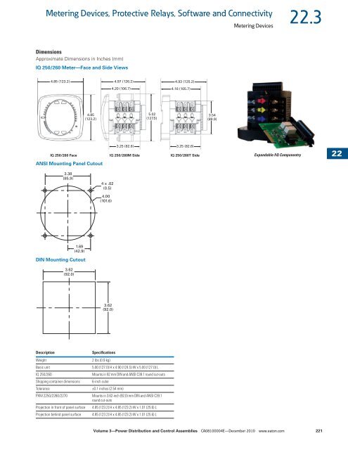 Metering Devices, Protective Relays, Software and ... - Mercado-ideal