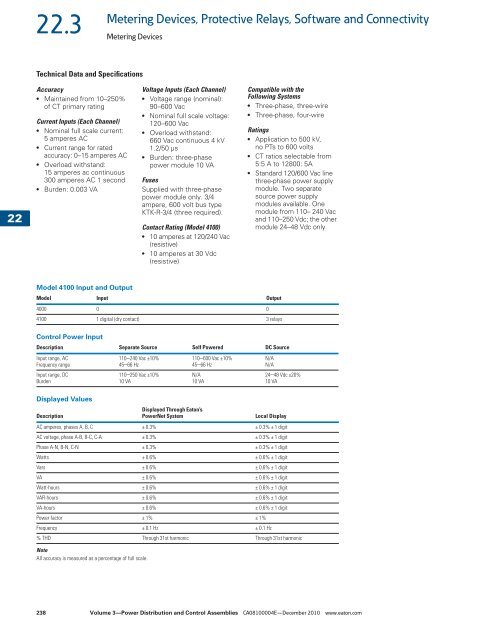 Metering Devices, Protective Relays, Software and ... - Mercado-ideal