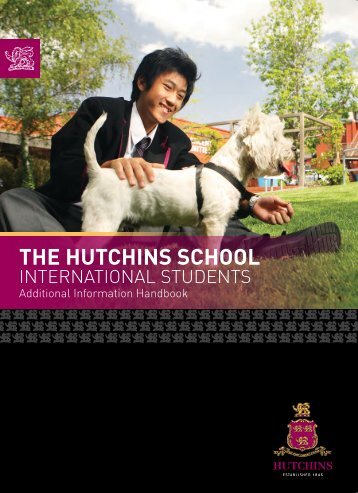 Additional information for international students - The Hutchins School