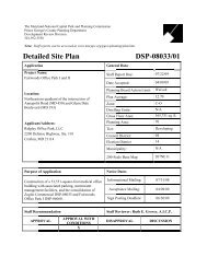 Detai iled Sit te Plan n DSP-0 08033/0 01 - Prince George's County ...