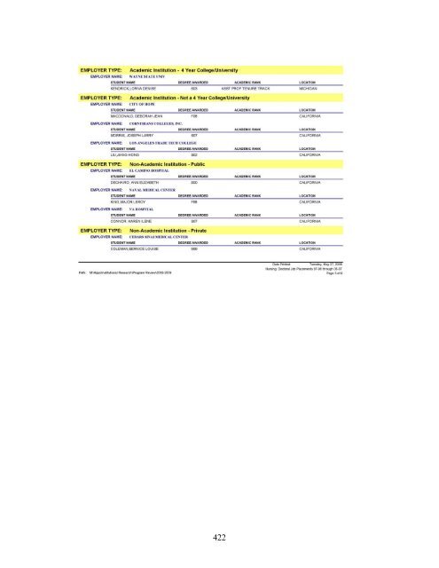 Departmental Self Review - UCLA Academic Senate