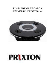 Plataforma de carga universal C100 - prixton