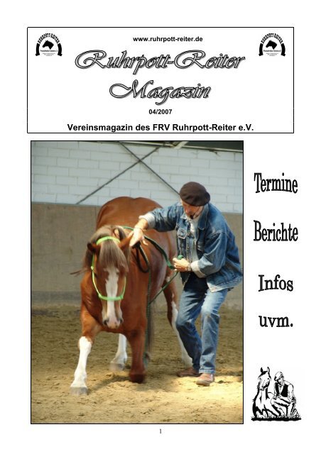 Ausgabe 04/2007 - RUHRPOTT-REITER eV