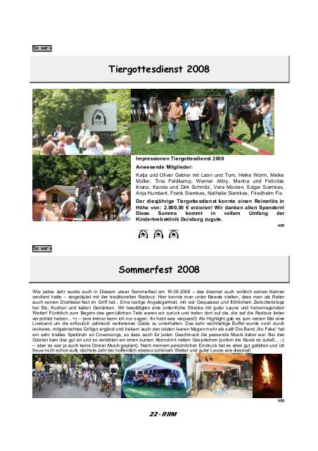 Ausgabe 04/2008 - RUHRPOTT-REITER eV