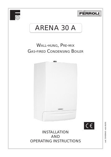 Arena 30 A - Manual - Ferroli