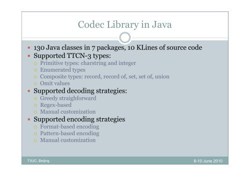 An Approach to Codec Development for Text-based ... - TTCN-3