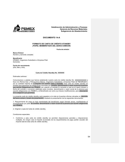 CONVOCATORIA A LA LICITACIÓN PÚBLICA NACIONAL ...