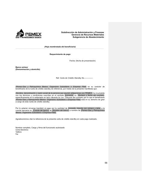 CONVOCATORIA A LA LICITACIÓN PÚBLICA NACIONAL ...