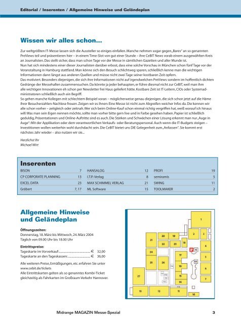 CeBIT Sonderheft 2004