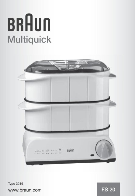 Multiquick - Braun Consumer Service spare parts use instructions ...