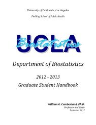 Orientation Handbook - UCLA Biostatistics