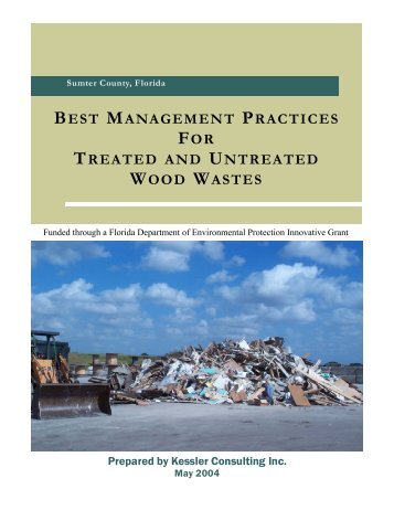 best management practices for treated and untreated wood wastes