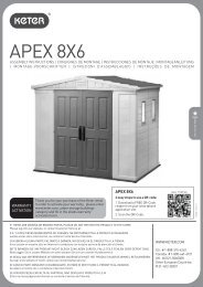 APEX 8X6 - Keter