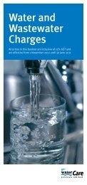 Water and Wastewater Charges - Watercare