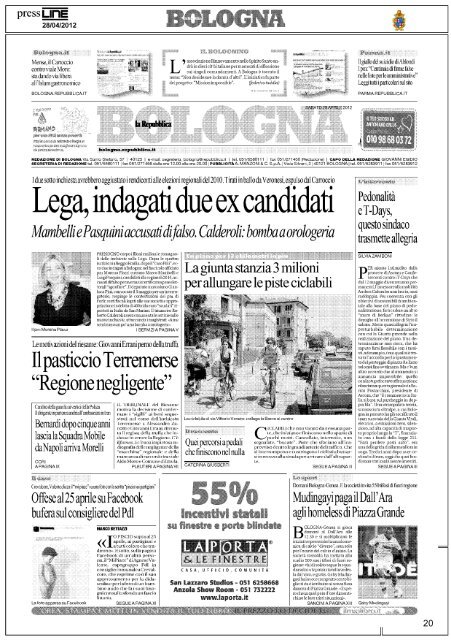 06/04/2012 - Comune di Bologna