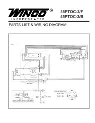 WIRING DIAGRAM LISTINGS - Winco Generators
