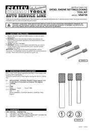 DIESEL ENGINE SETTING/LOCKING TOOL KIT - CCW-Tools