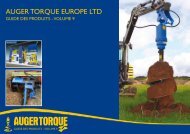 AUGER TORQUE EUROPE LTD