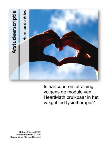 Is Hartcoherentie volgens de module van HeartMath bruikbaar ...