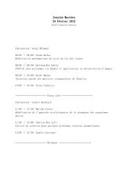 Voir Programme - lamsin