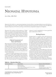 81. Neonatal Hypotonia