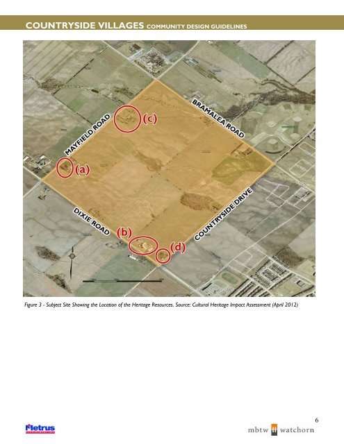 countryside villages community design guidelines - the City of ...