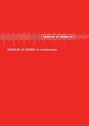 FAIRPLAY-AT-WORK in Unternehmen - EidgenÃ¶ssisches BÃ¼ro fÃ¼r ...